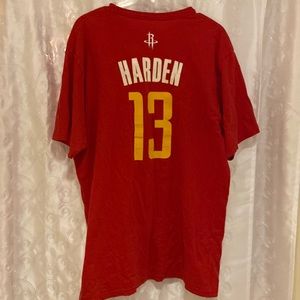 Adidas Houston Rockets James Harden The Go-To Tee Men’s Size XL 🔥